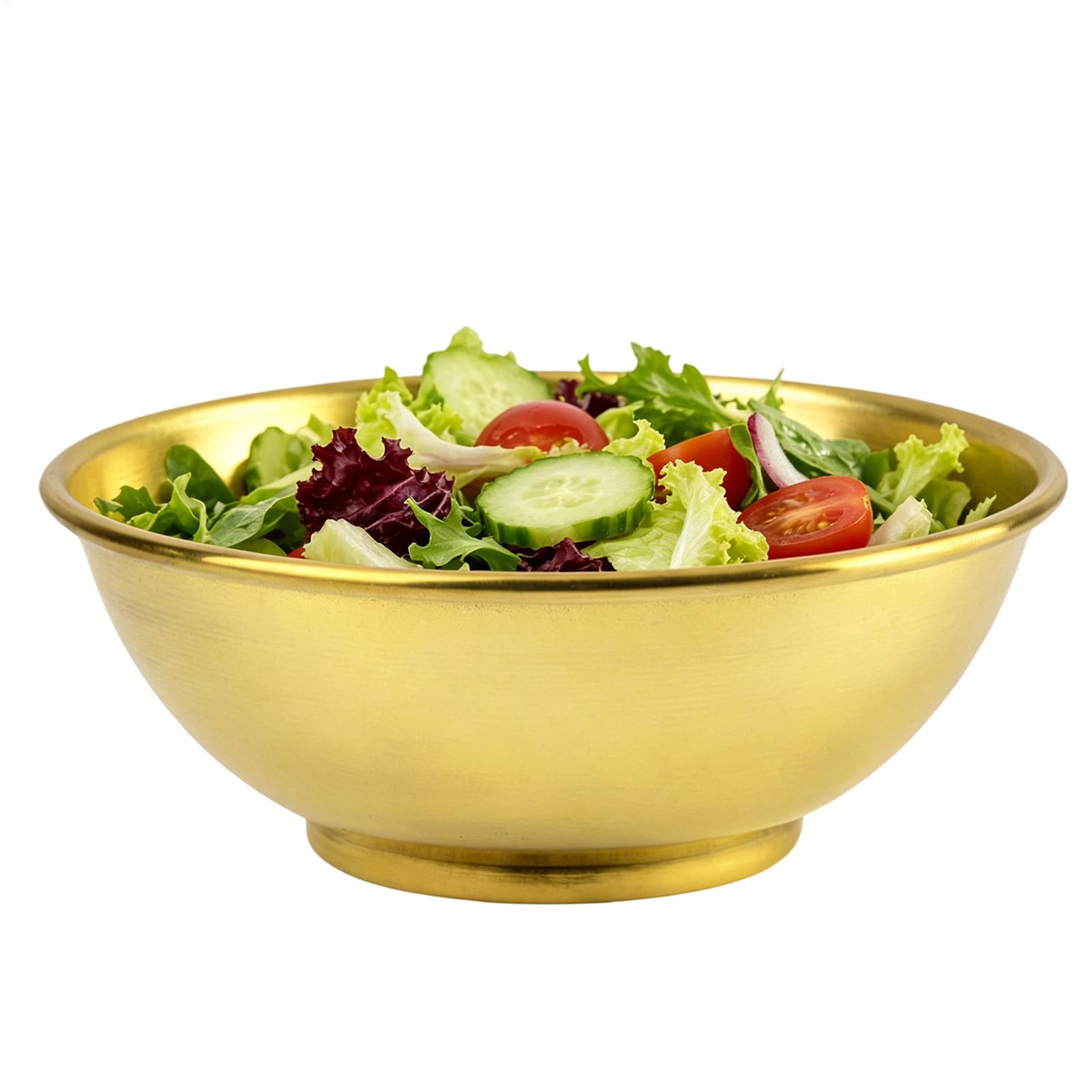 Kitchen Baking Cooking - Copper Bowl Large Mixing Salad Storage