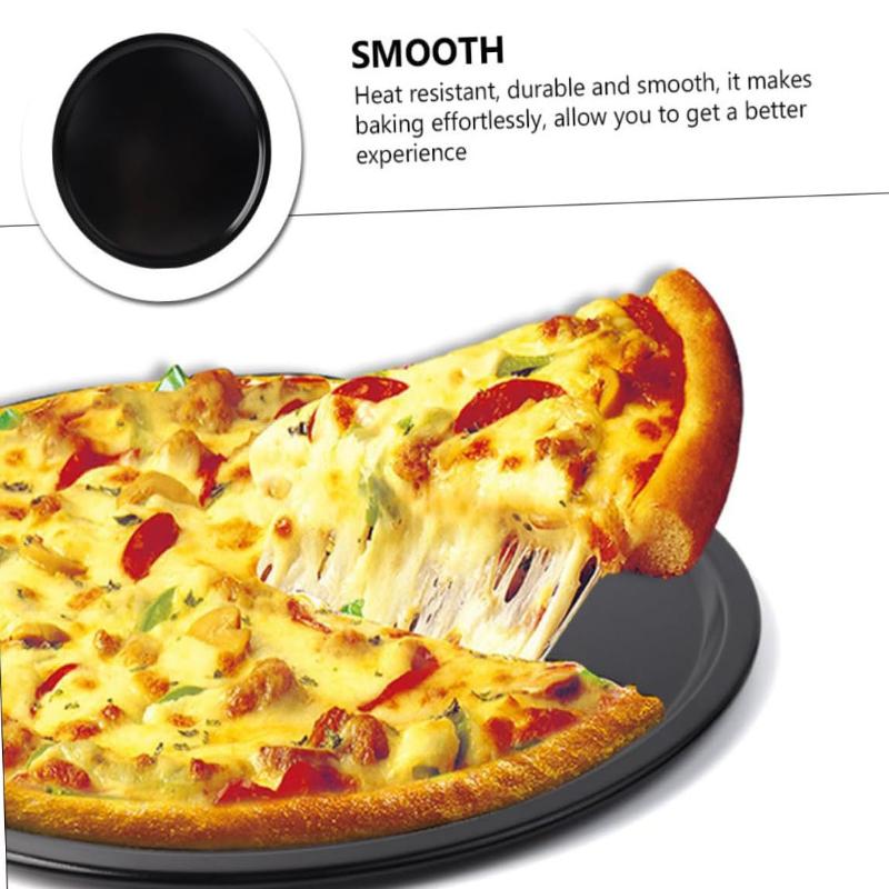 Kitchen Baking Tray - 10/11/12/14 Inch Pizza Baking Pan Nonstick