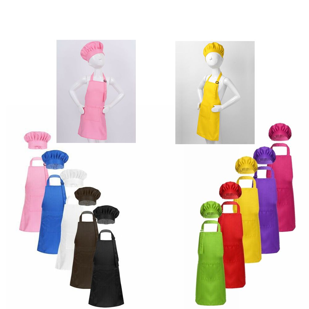 Baking Kitchen Set Up - Adjustable Chef Apron And Hat Set