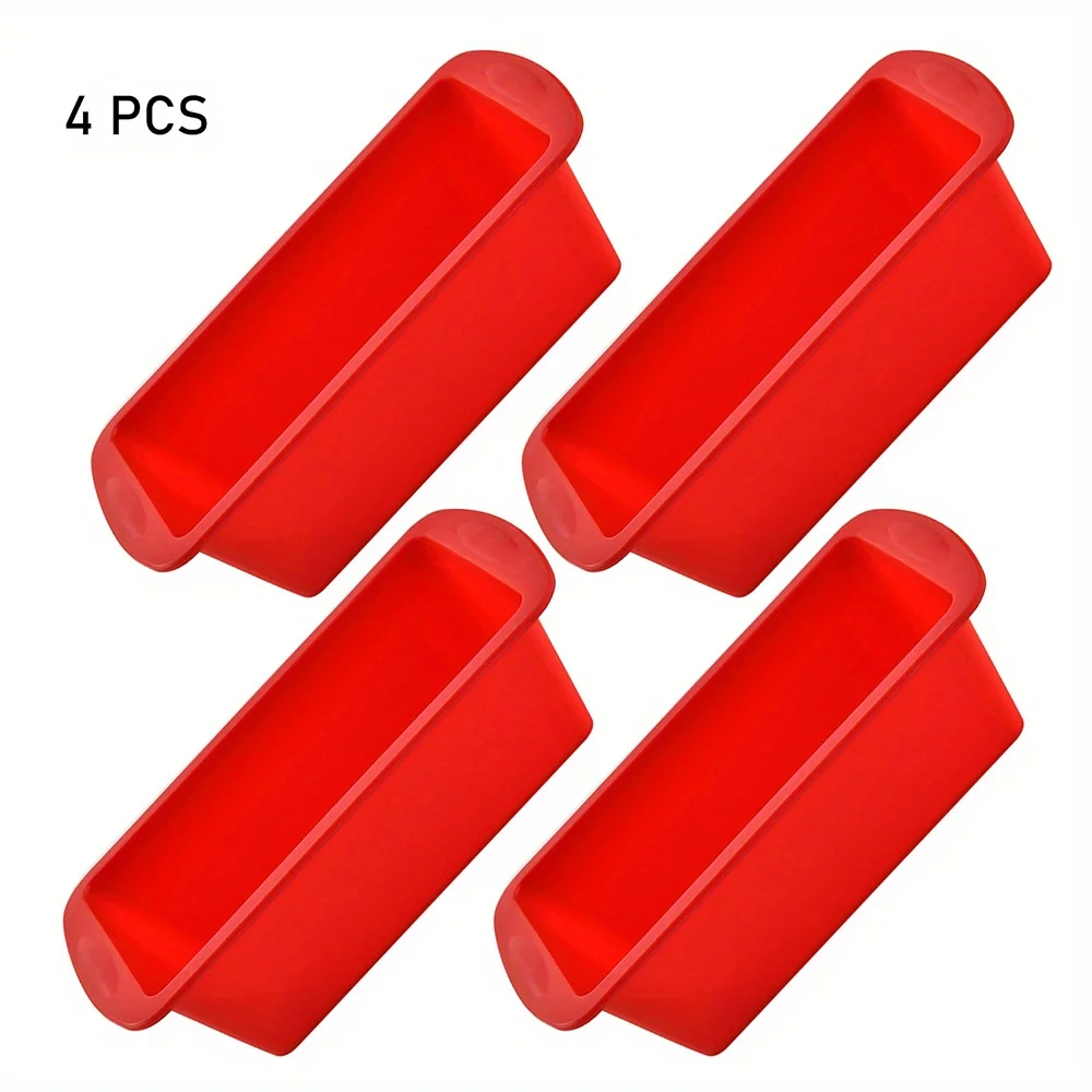 Kitchen Baking Pans For Sale - 4Pcs Hot Sale Silicone Cake Mold