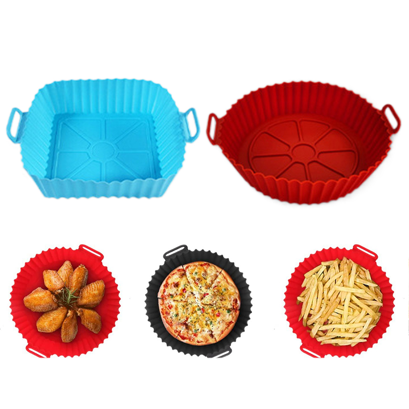 Kitchen Baking Tray - Silicone Fryer Mold Air Fryer Silicone