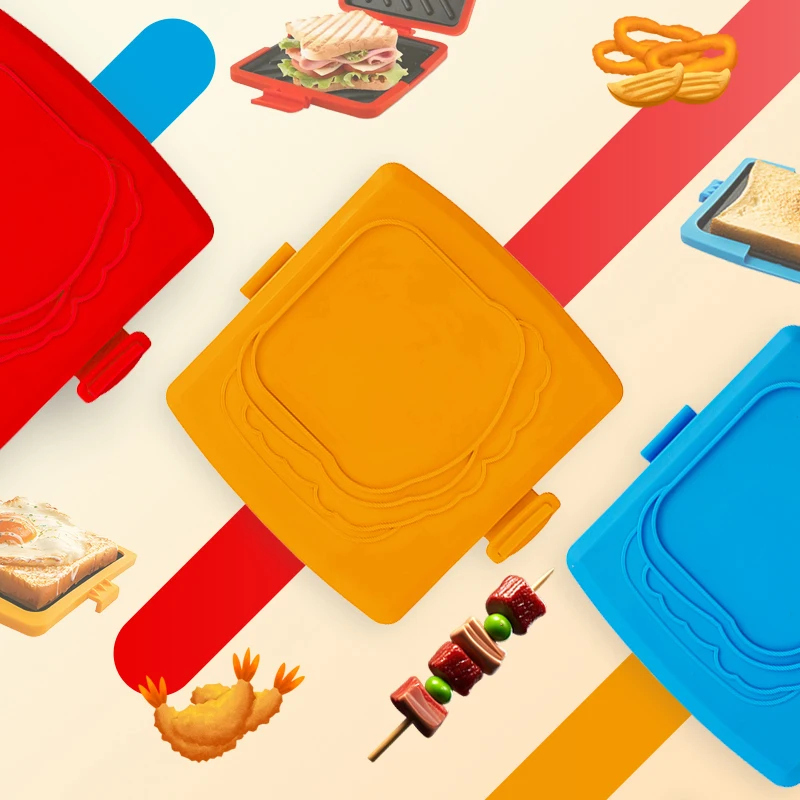 3pack Food Grade Sandwich Toas - đánh giá và giá Kitchen Baking Set
