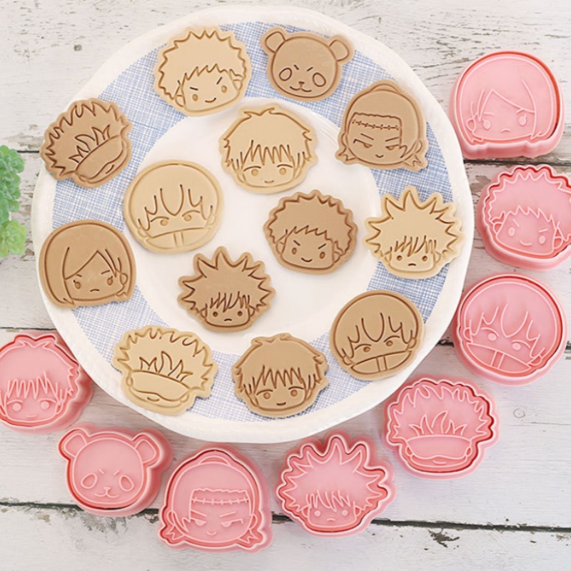 8pcs Jujutsu Kaisen Cake Cooki - đánh giá và giá Kitchen Baking Gifts