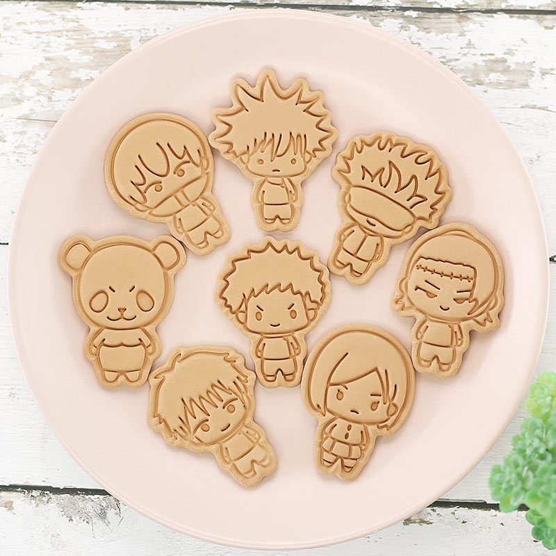 8pcs Jujutsu Kaisen Cake Cooki - đánh giá và giá Kitchen Baking Gifts