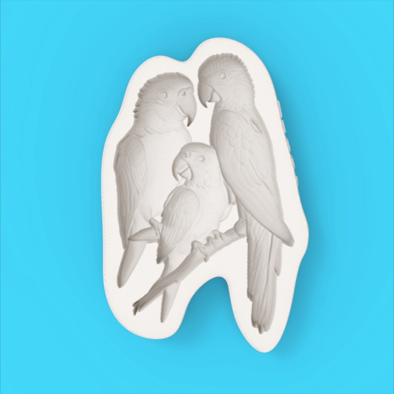 Macaw Family Silicone Baking M - đánh giá và giá Silicone Cake Mold