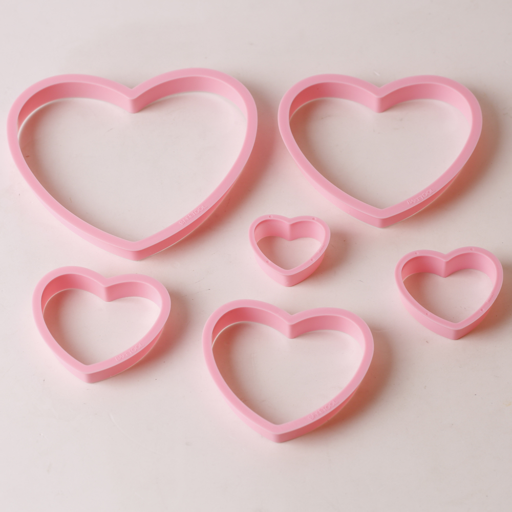 1set/3sets Pink Heart Star Flo - đánh giá và giá Kitchen Baking Set