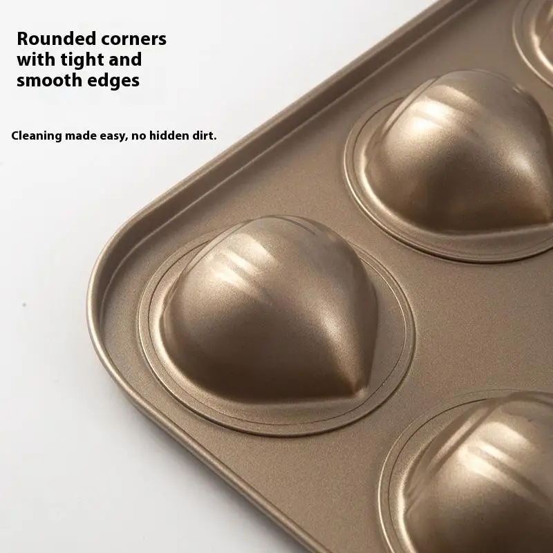 Hot Sale 1Pcs 6/9 Cavity Chest - đánh giá và giá Kitchen Baking Pans For Sale