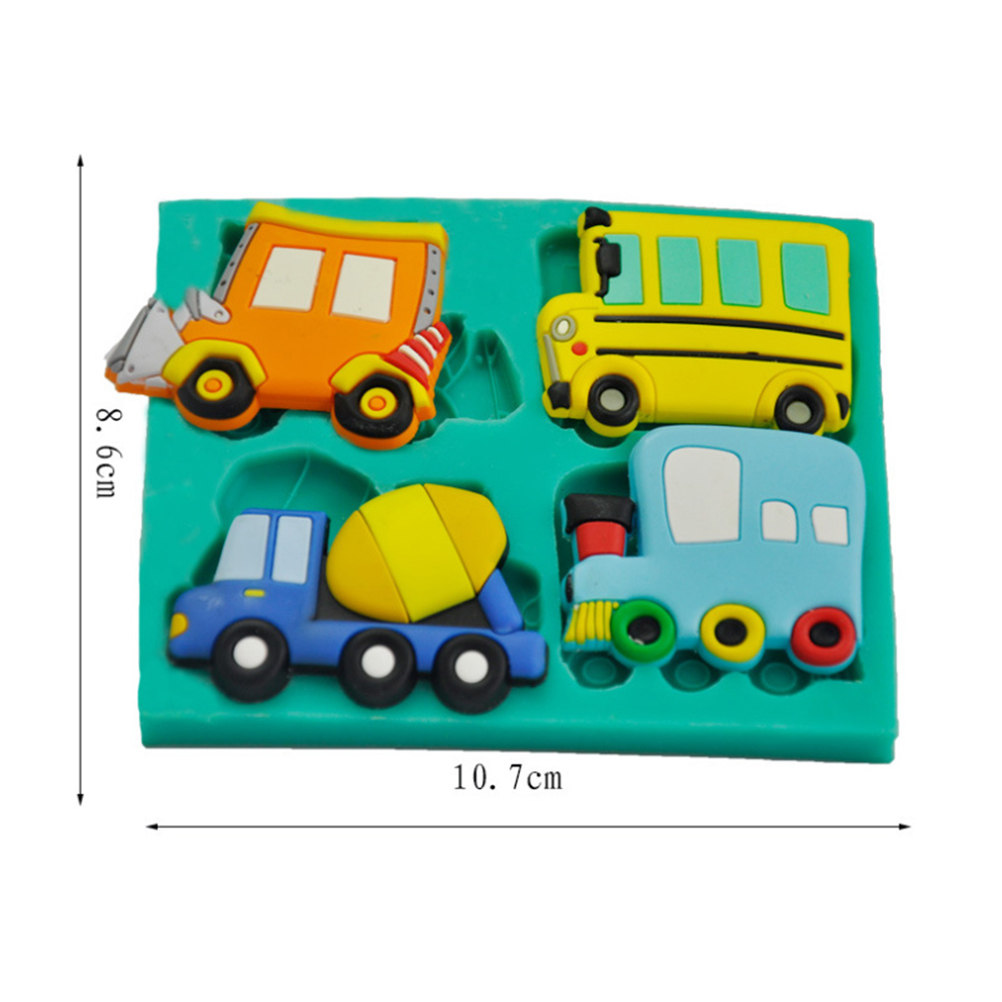 1Pcs Silicone Cake Mold Truck  - đánh giá và giá Silicone Cake Mold