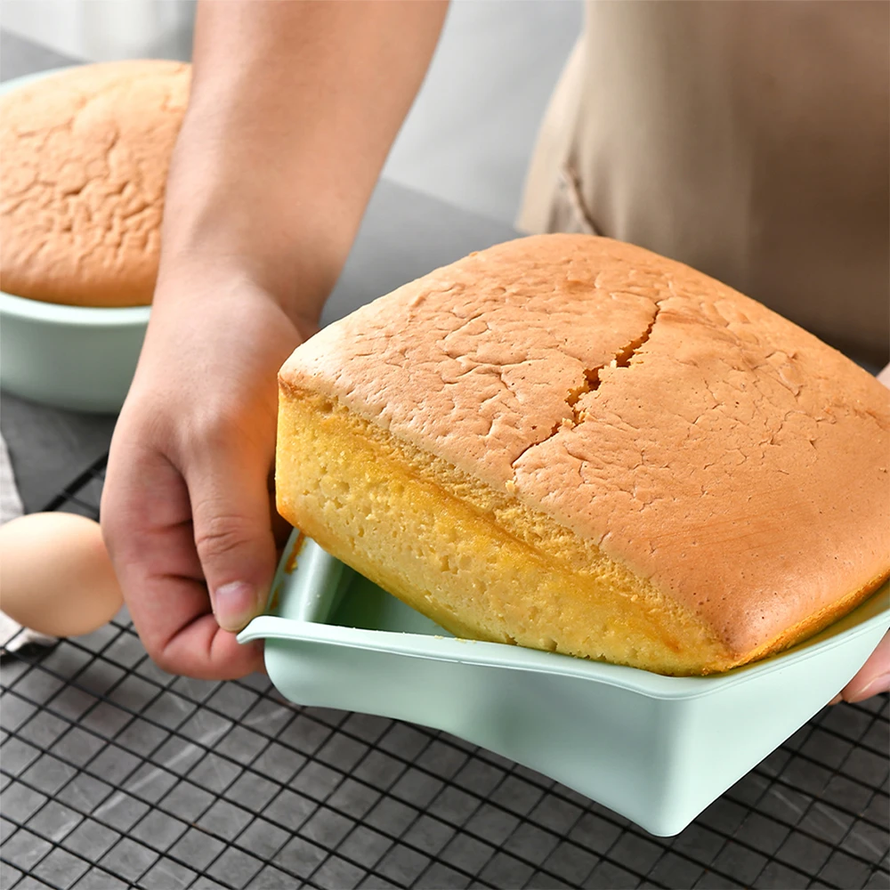 1/4Pcs Silicone Square Cake Mo - đánh giá và giá Kitchen Baking Utensils
