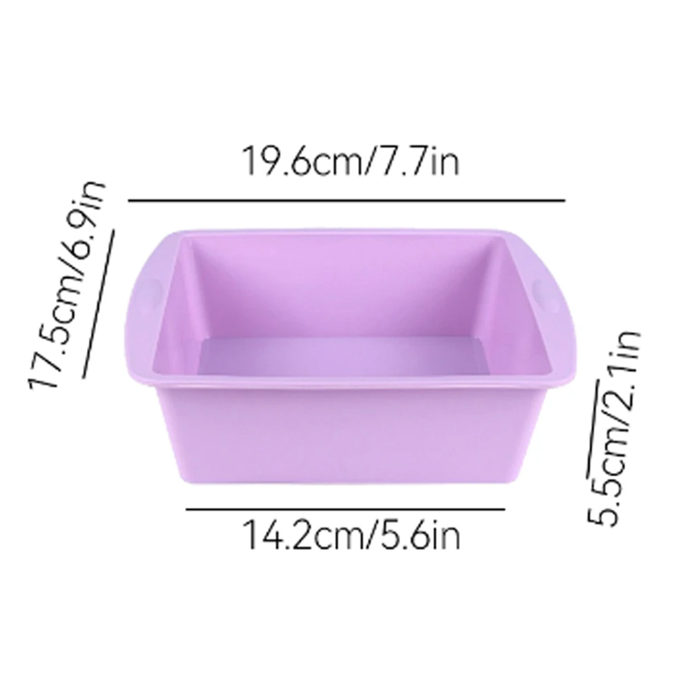 1/4Pcs Silicone Square Cake Mo - đánh giá và giá Kitchen Baking Utensils