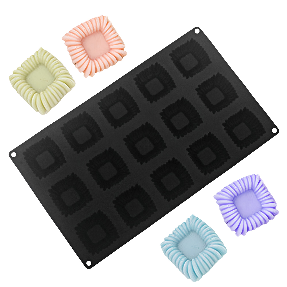 15-Cell Square Coil Texture De - đánh giá và giá Kitchen Design For Baking