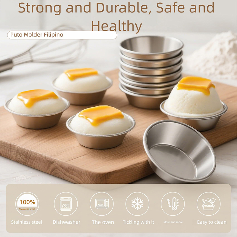 Hot Sale 10pcs Puto Cup Cake M - đánh giá và giá Kitchen Baking Pans For Sale
