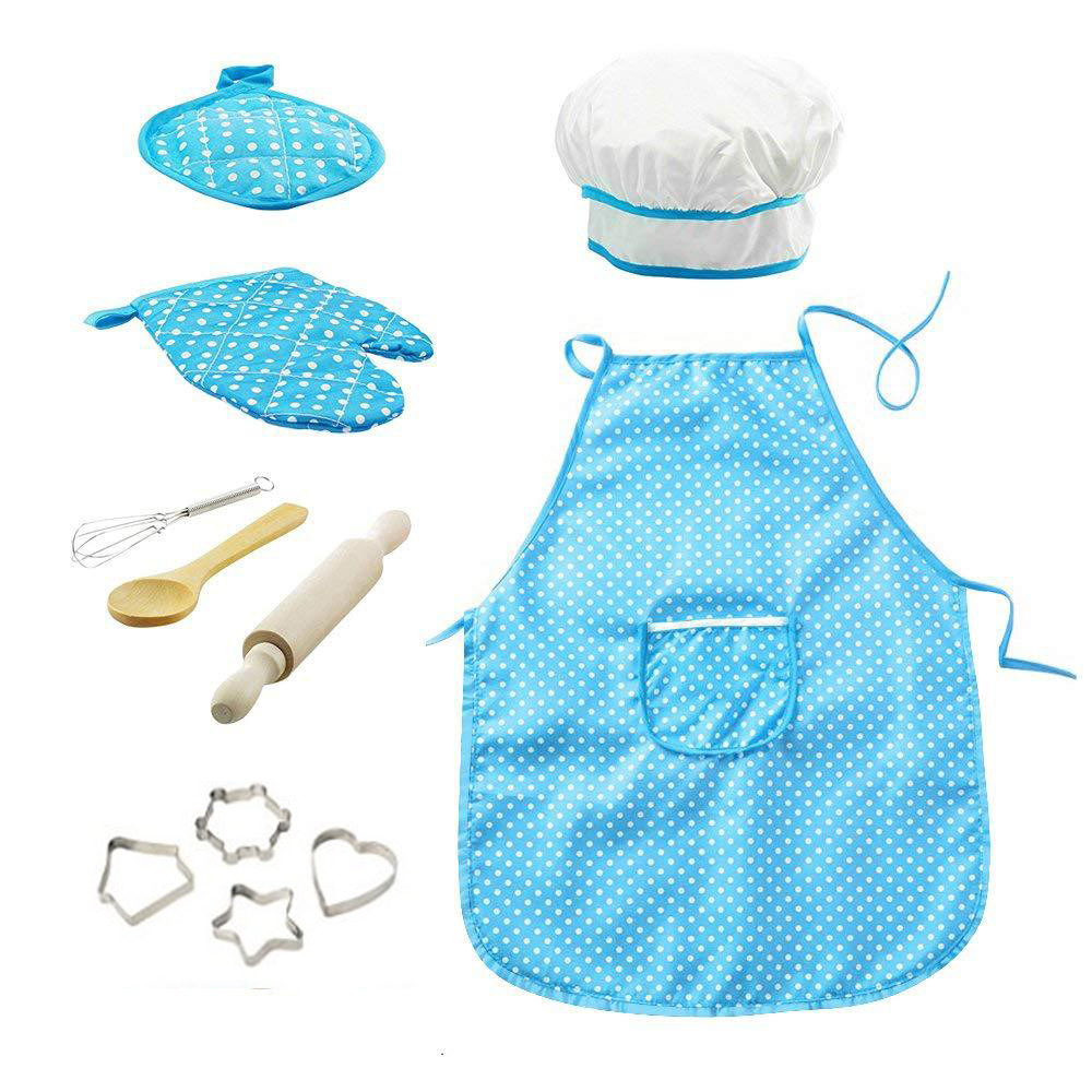 11pcs Kids Baking Apron Chef D - đánh giá và giá Baking Kitchen Set Up