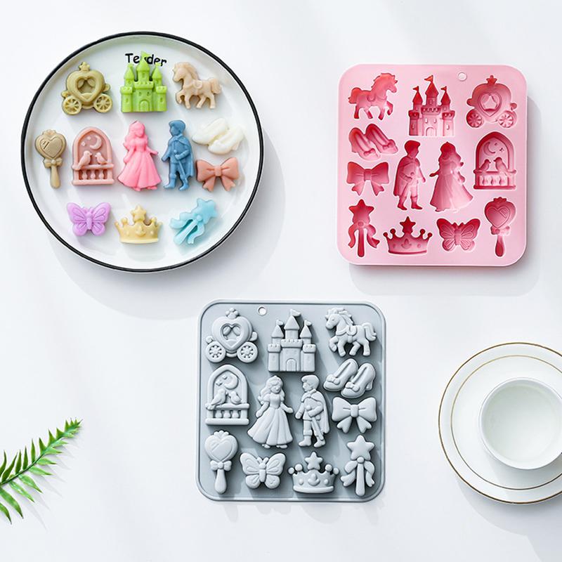 12 Cavity Prince, Princess Sil - đánh giá và giá Silicone Cake Mold