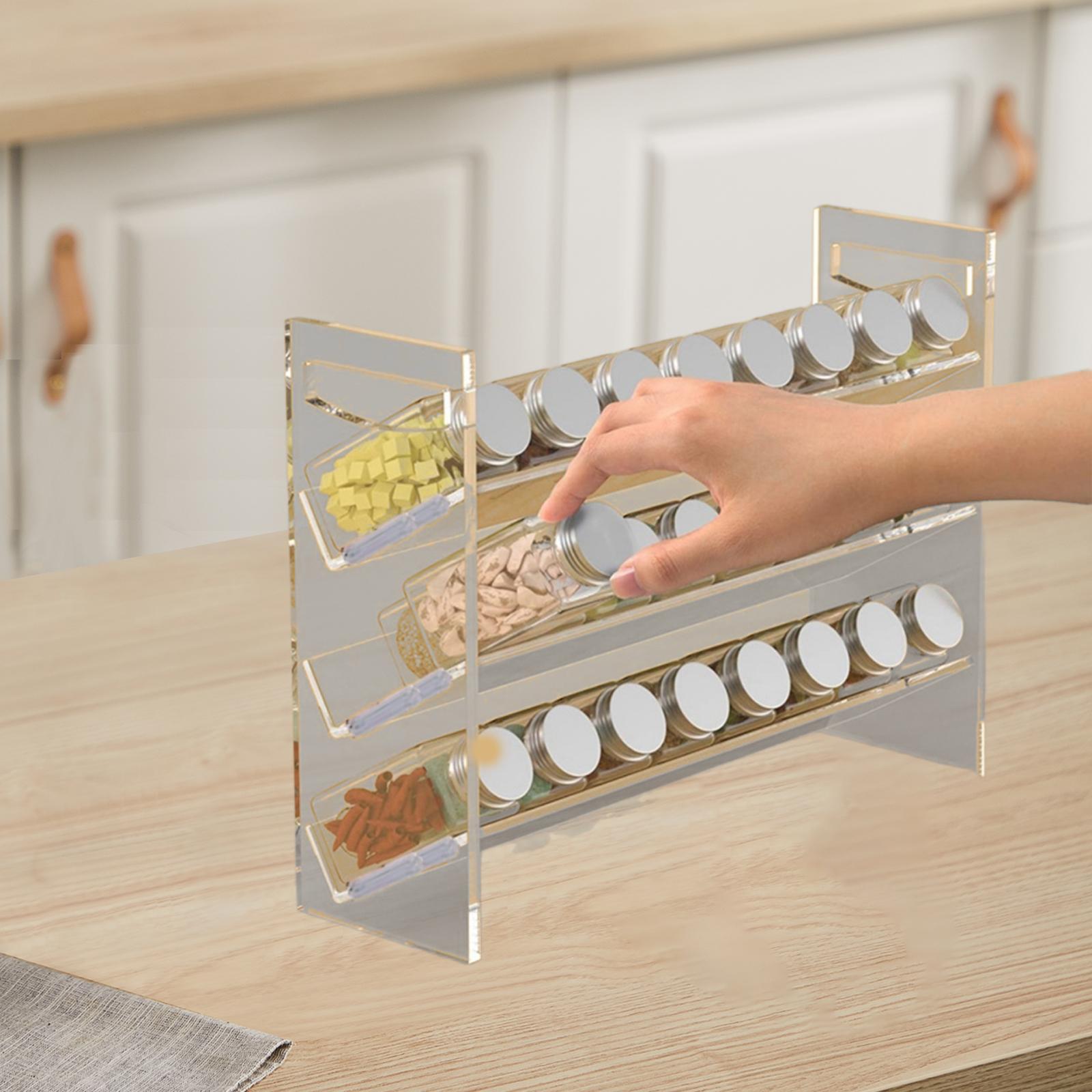 Acrylic Spice Rack Perfume Org - đánh giá và giá Kitchen Baking Pantry
