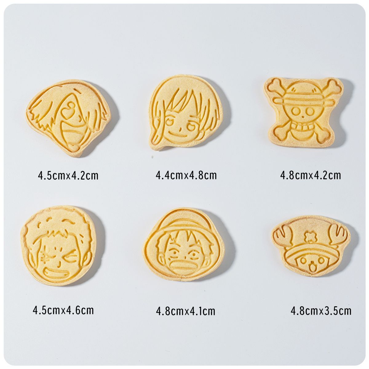 Anime One Piece Cookie Cutter  - đánh giá và giá Kitchen Baking Gifts