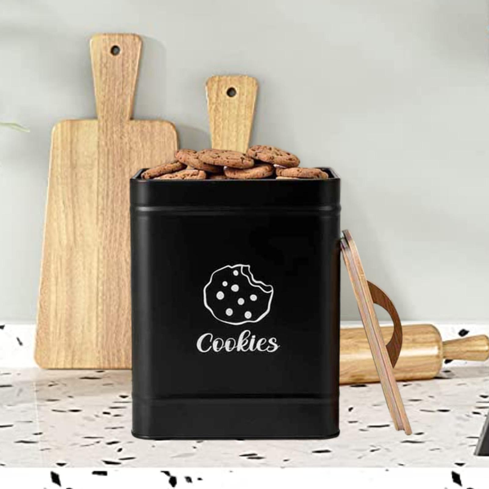 Cookie Jar Storage Tin Kitchen - đánh giá và giá Kitchen Baking Pantry
