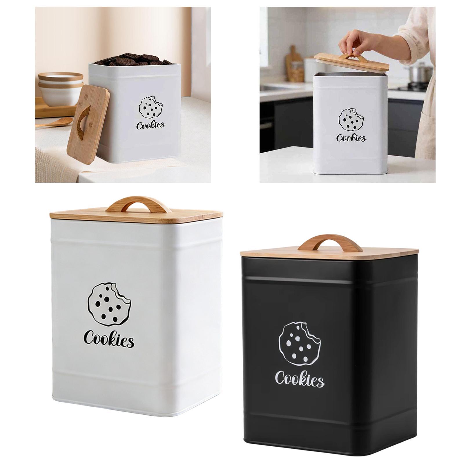 Cookie Jar Storage Tin Kitchen - đánh giá và giá Kitchen Baking Pantry