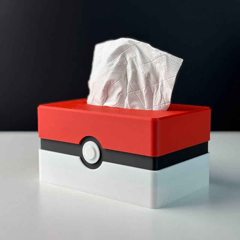 Cartoon Poke  Ball Tissue Box  - đánh giá và giá Kitchen Baking Gifts