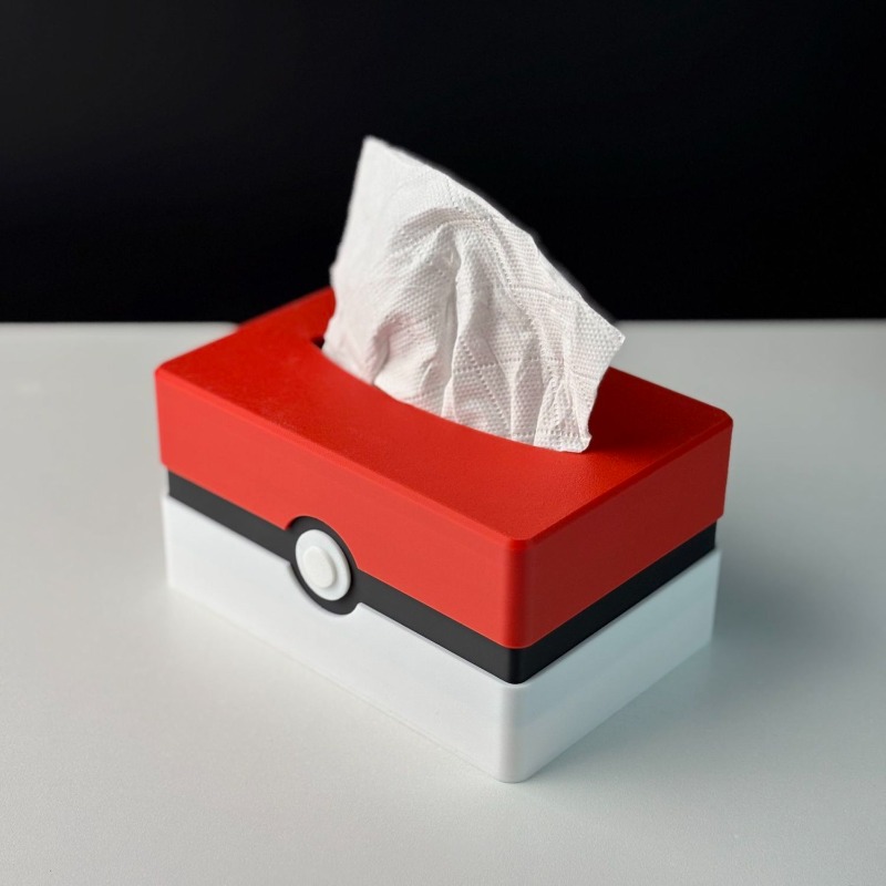 Cartoon Poke  Ball Tissue Box  - đánh giá và giá Kitchen Baking Gifts