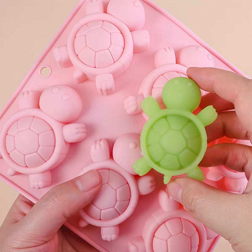 Turtles Ice Tray 3D Tortoises  - đánh giá và giá Kitchen Baking Tray