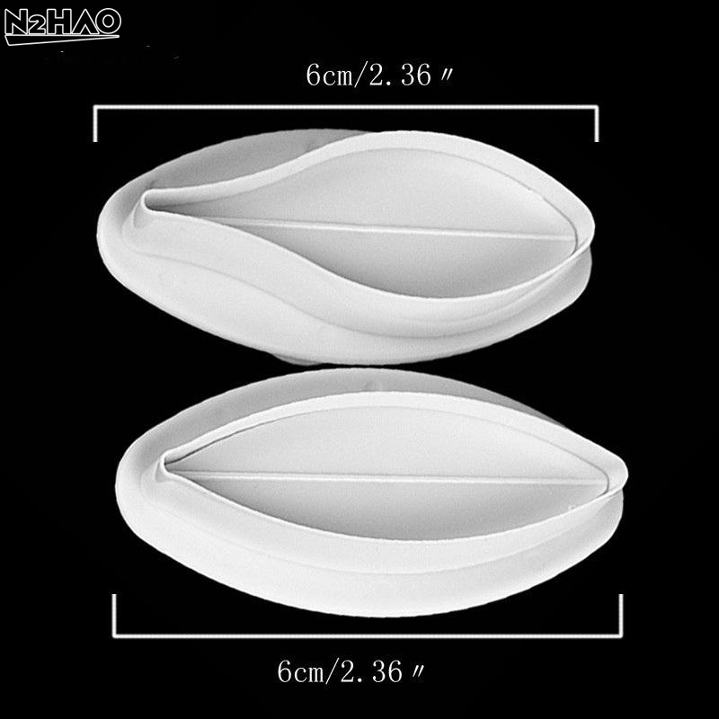 2Pcs Lily Flower Biscuit Mold  - đánh giá và giá Baking Kitchen At Home