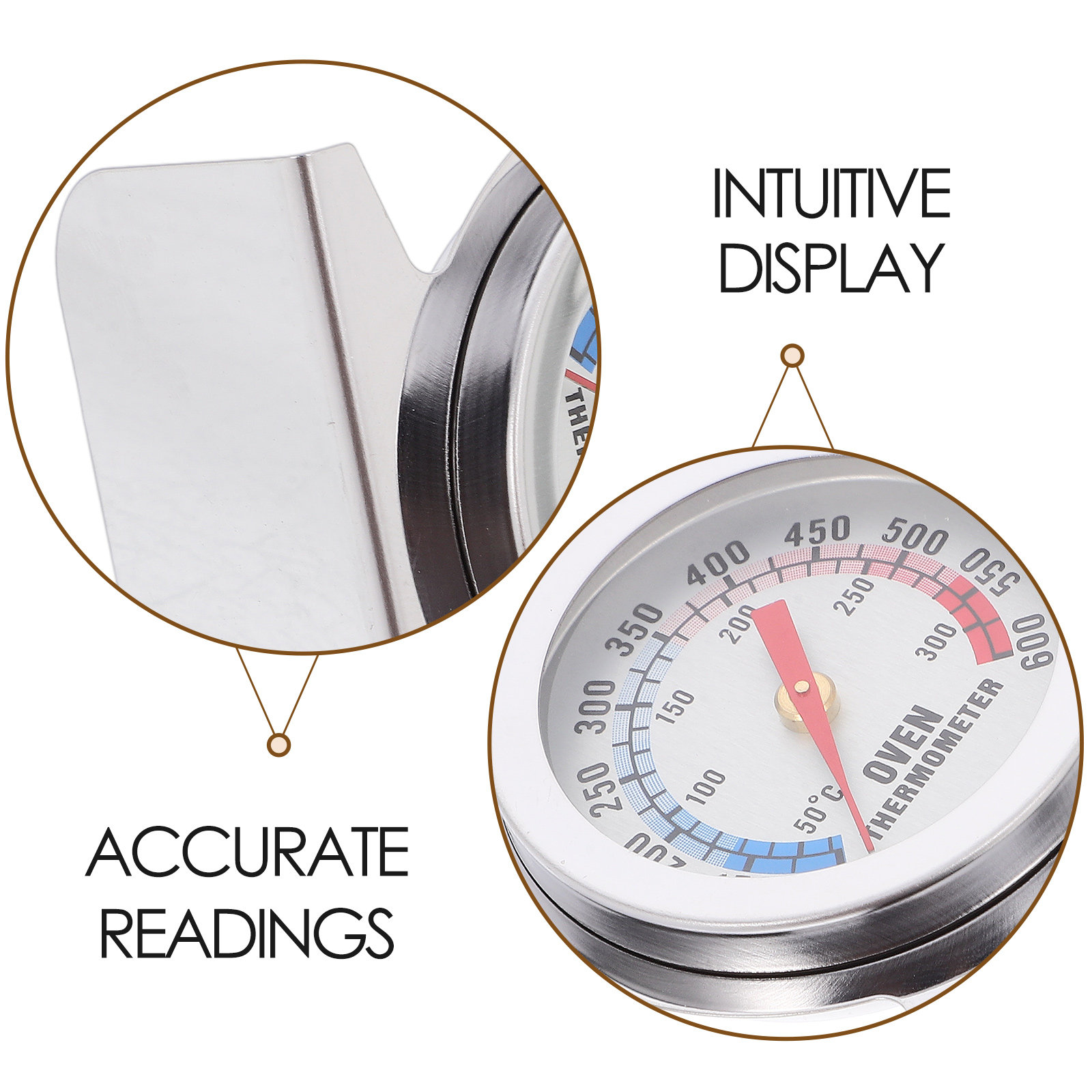 Stainless Steel Oven Thermomet - đánh giá và giá Kitchen Baking Cooking
