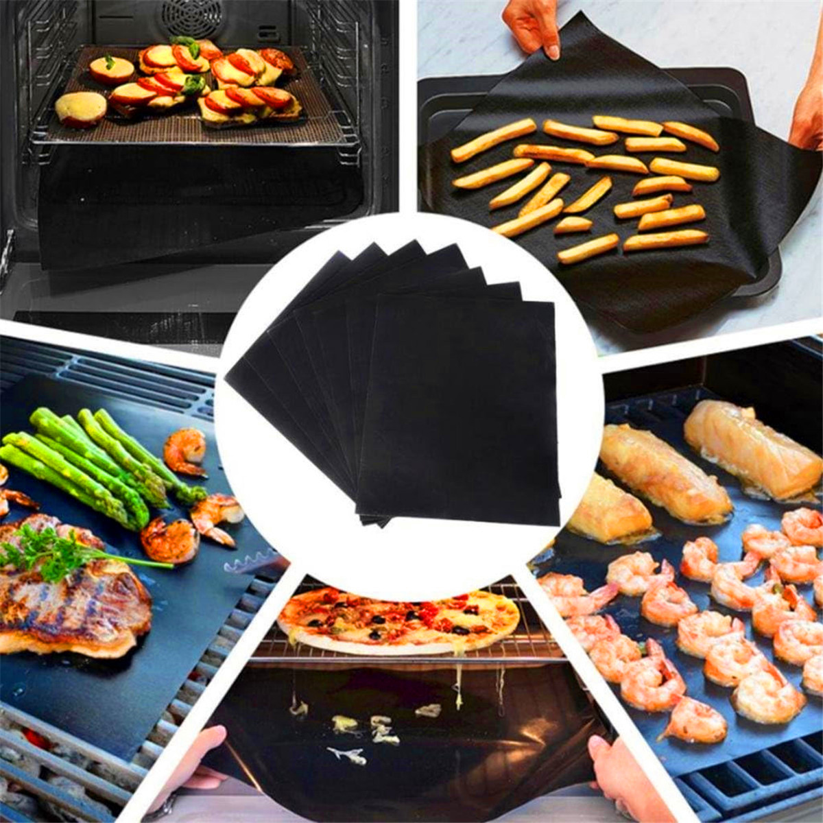 15/20pcs Roll-Up Easy-Clean Te - đánh giá và giá Baking Kitchen Set Up