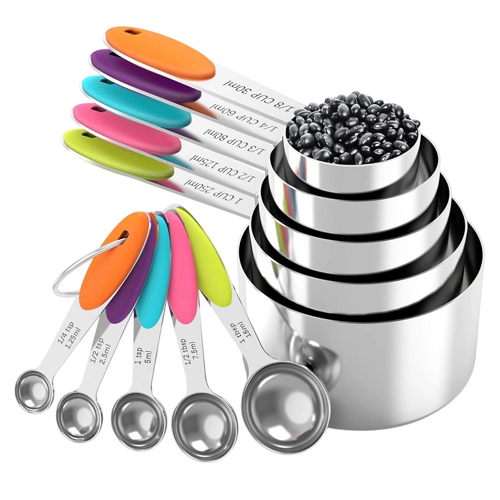 A25F-Measuring Cups And Spoons - đánh giá và giá Kitchen Baking Utensils