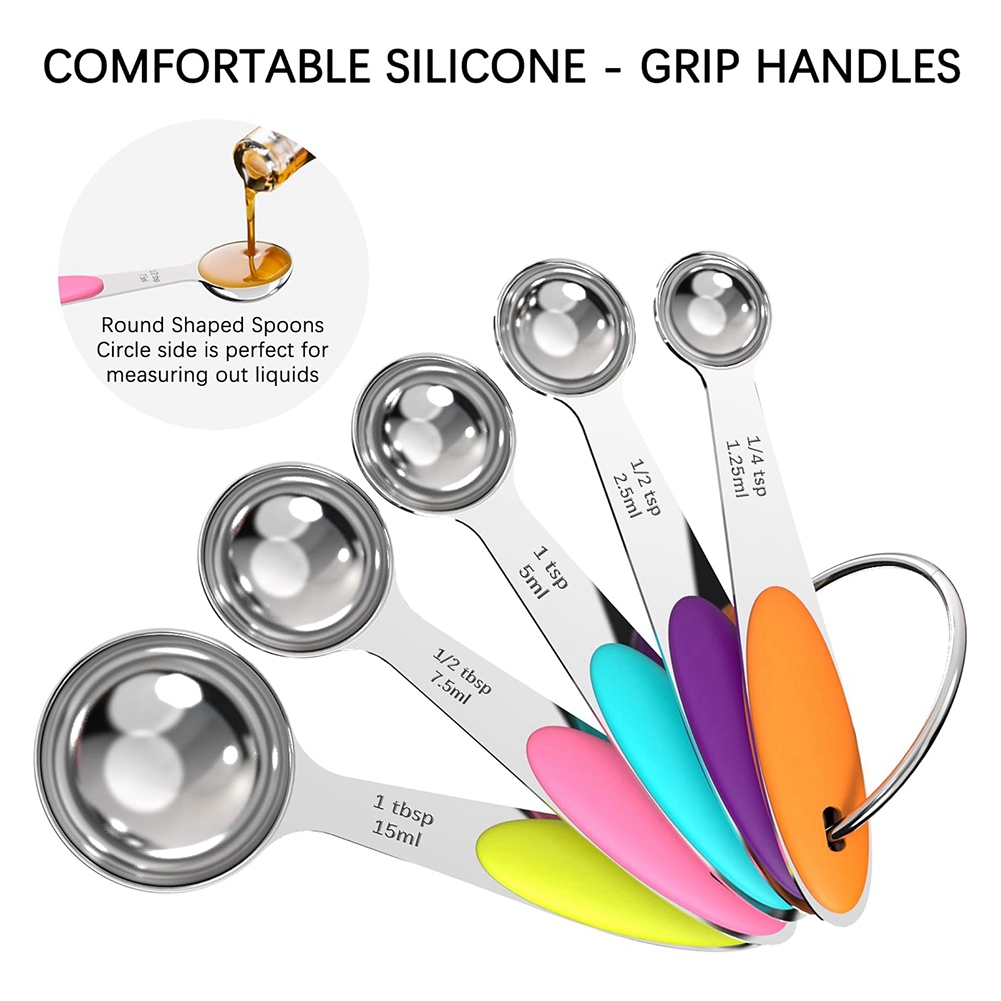 A25F-Measuring Cups And Spoons - đánh giá và giá Kitchen Baking Utensils