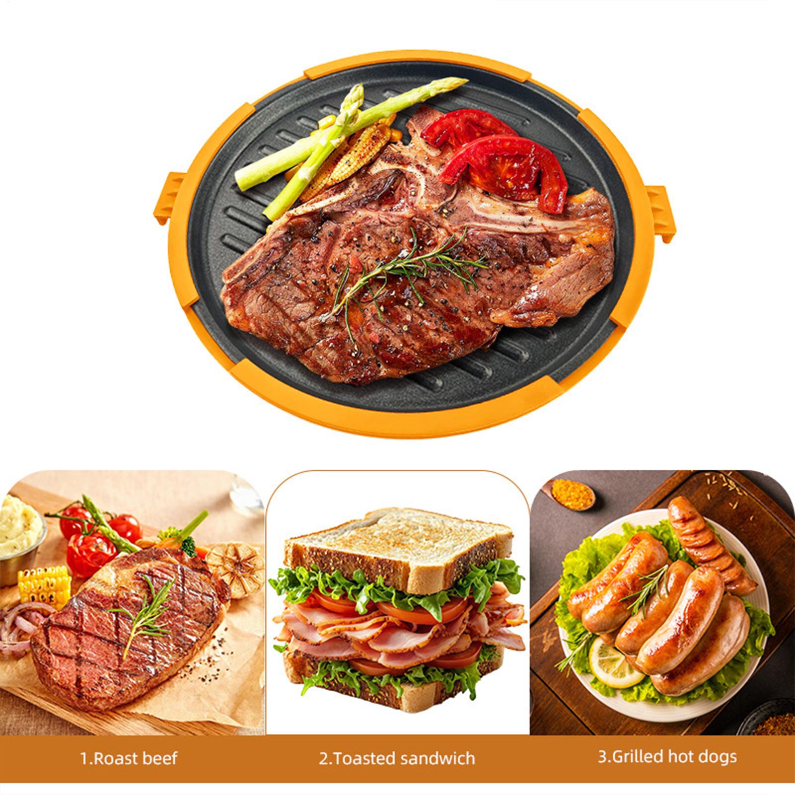 Microwave Grill Pan Quick-Heat - đánh giá và giá Kitchen Baking Tray