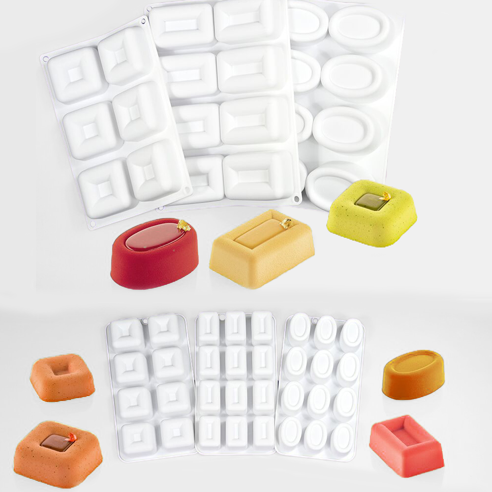 Savarin Mousse Cake Mold Squar - đánh giá và giá Kitchen Design For Baking