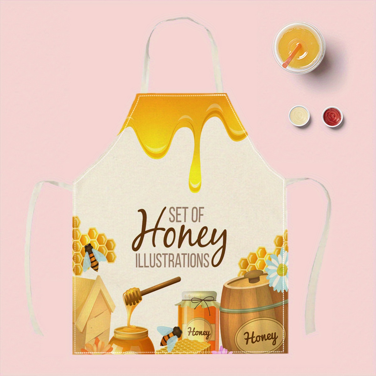 1pc Honey Bee Apron Sweet Kitc - đánh giá và giá Kitchen Baking Area Ideas