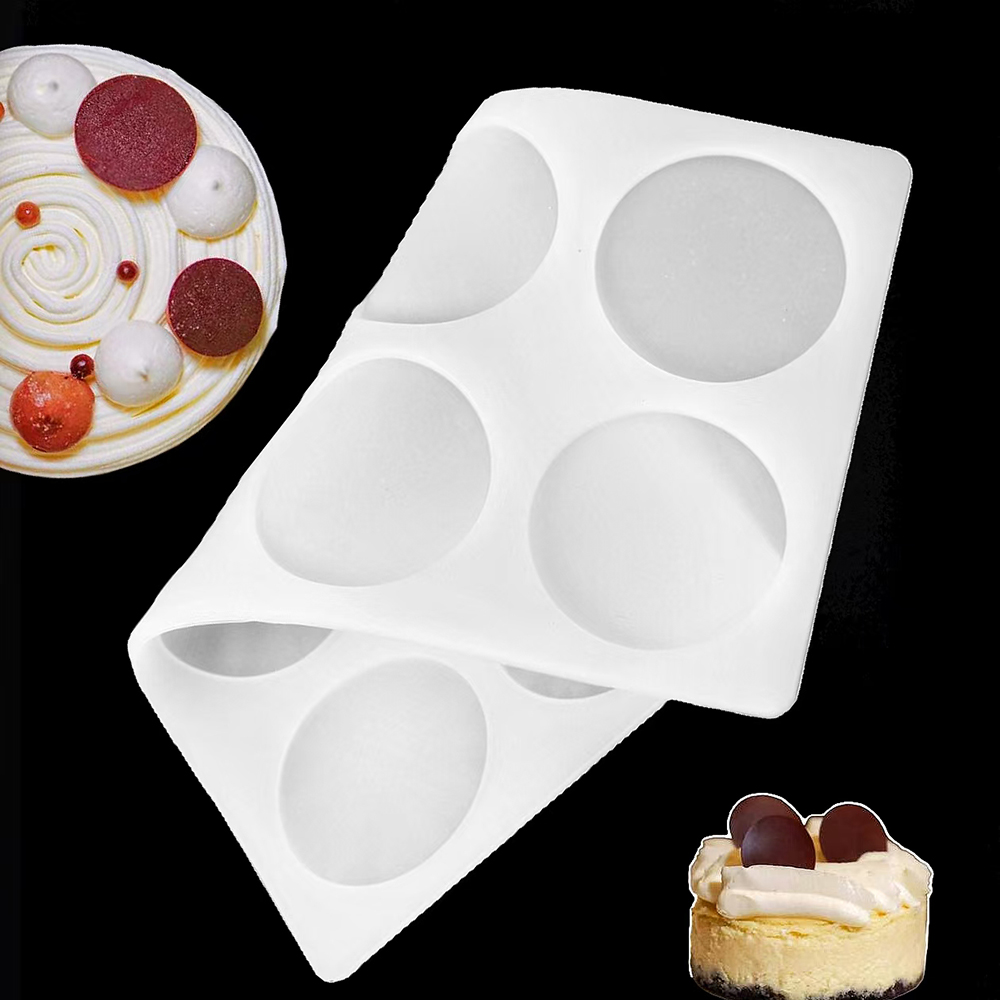 8-cavity cylindrical sugar fli - đánh giá và giá Silicone Cake Mold