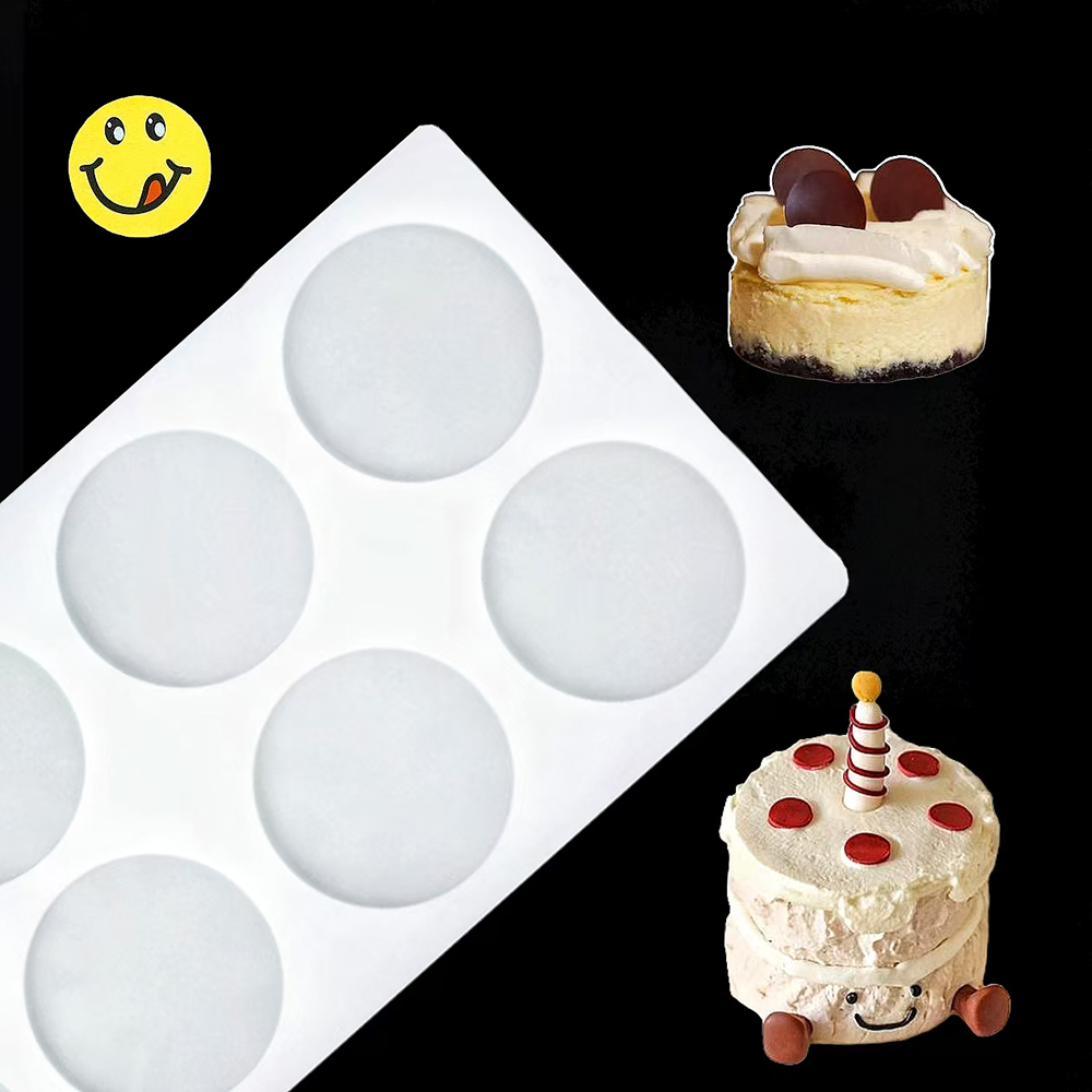 8-cavity cylindrical sugar fli - đánh giá và giá Silicone Cake Mold