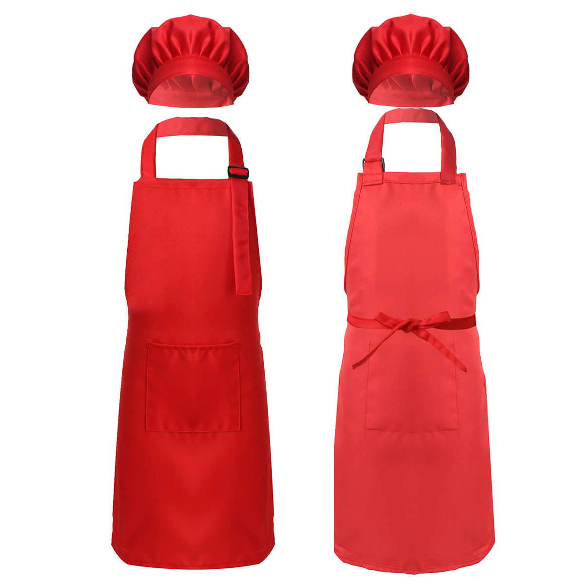 Adjustable Chef Apron And Hat  - đánh giá và giá Baking Kitchen Set Up