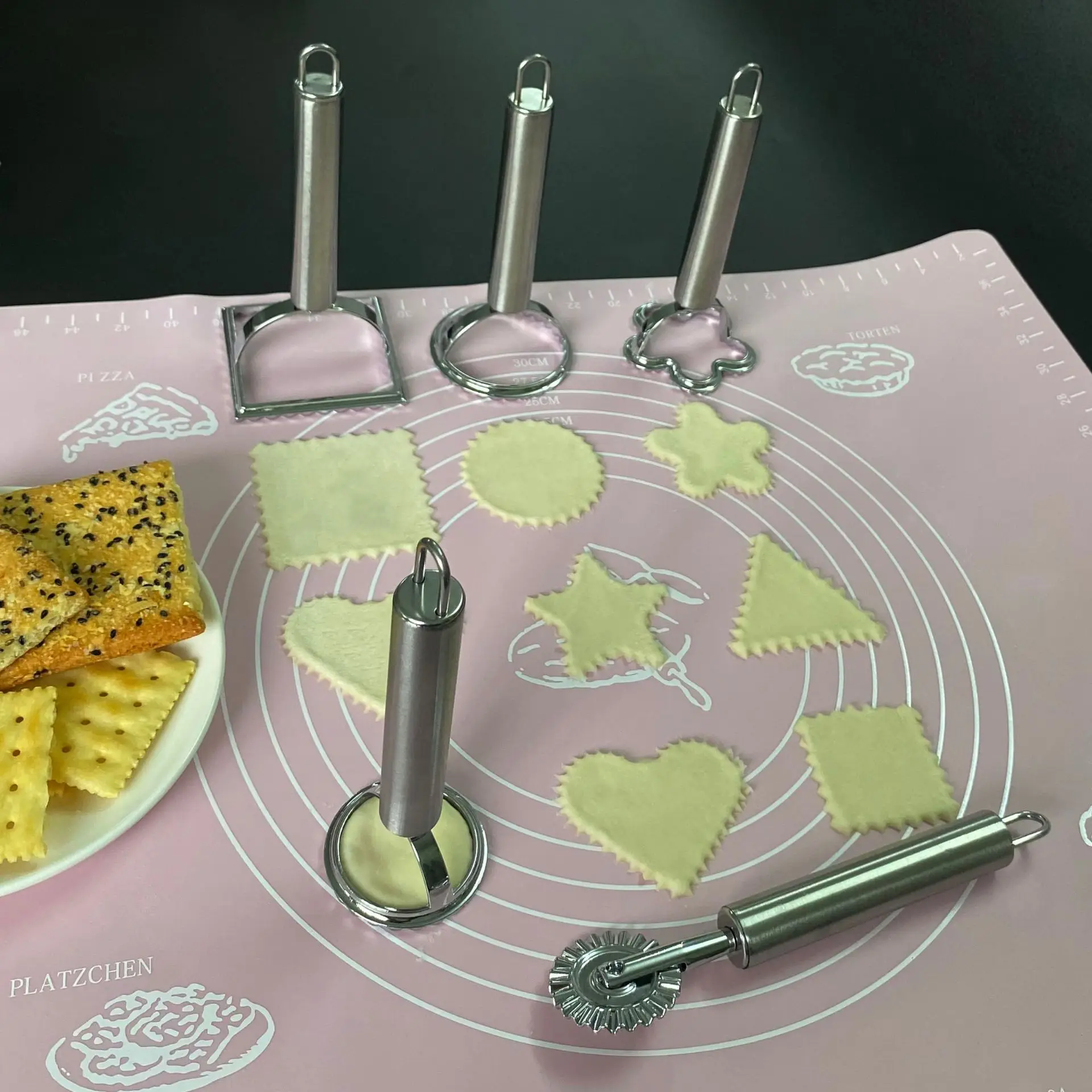 yesSquare Round Ravioli Stamp  - đánh giá và giá Baking Kitchen At Home