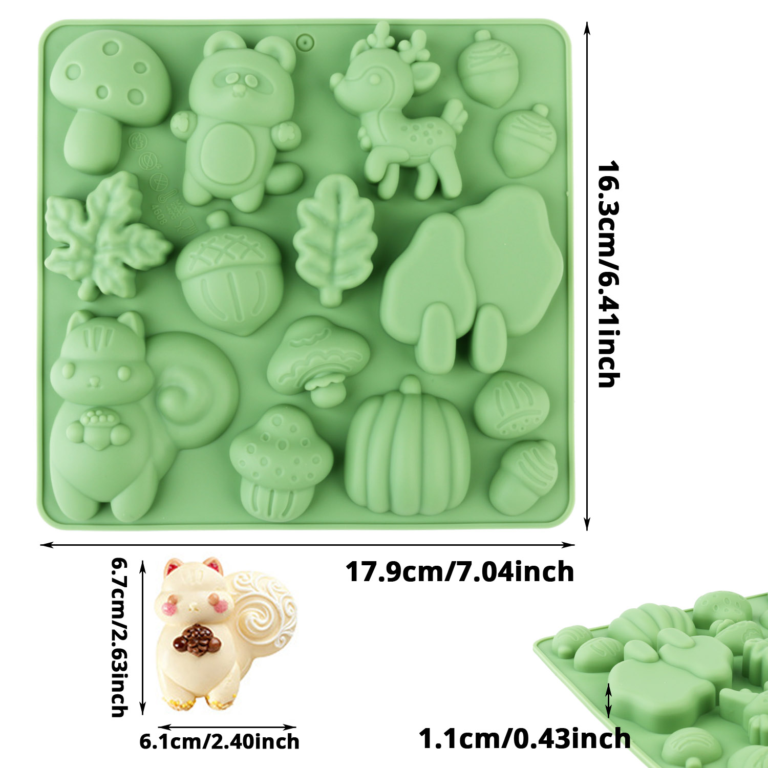 1 Silicone Cake Mold in the Sh - đánh giá và giá Silicone Cake Mold