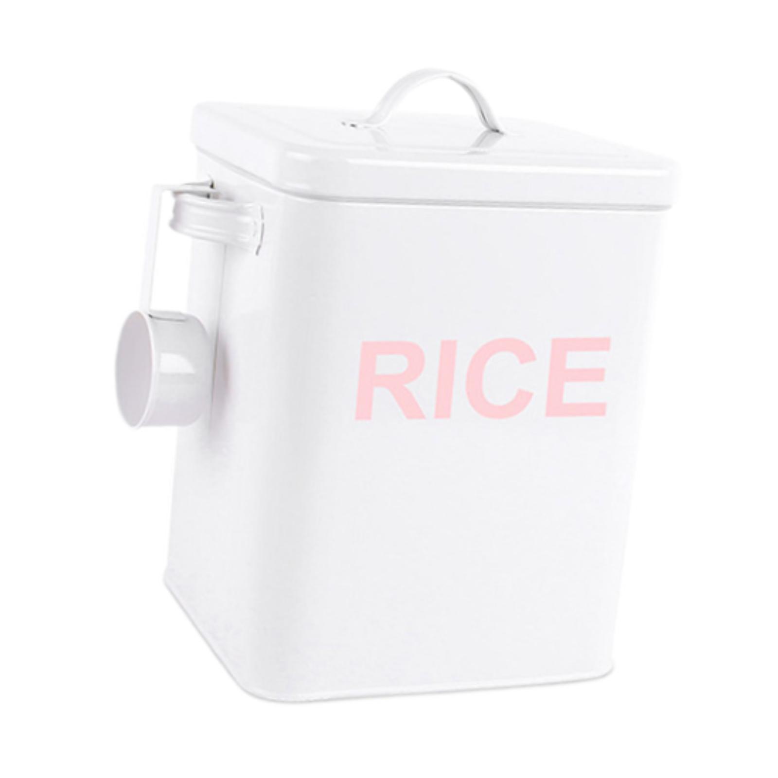 Sealed Metal Rice Storage Box  - đánh giá và giá Kitchen Baking Pantry