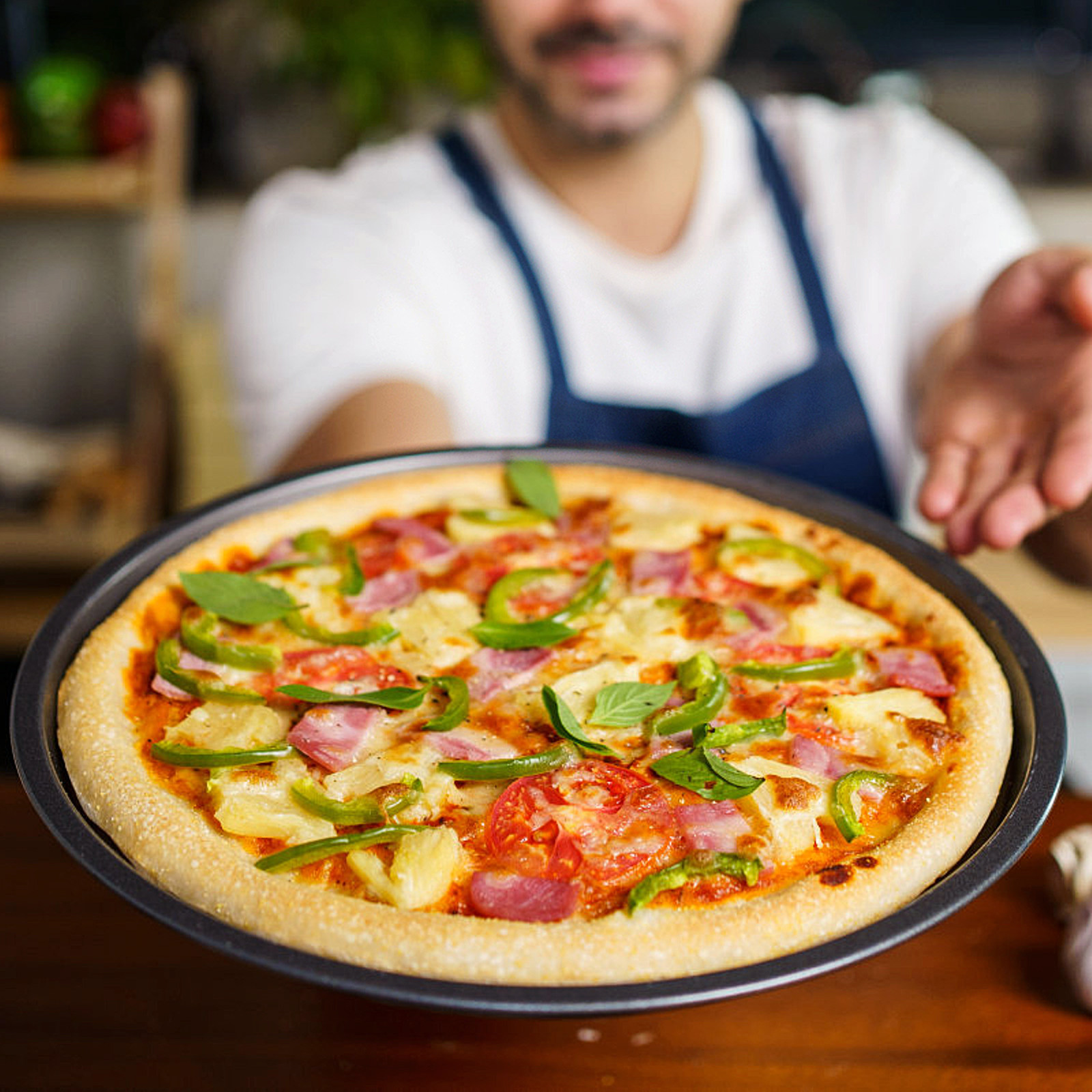 Round Shape Carbon Steel Pizza - đánh giá và giá Kitchen Baking Tray