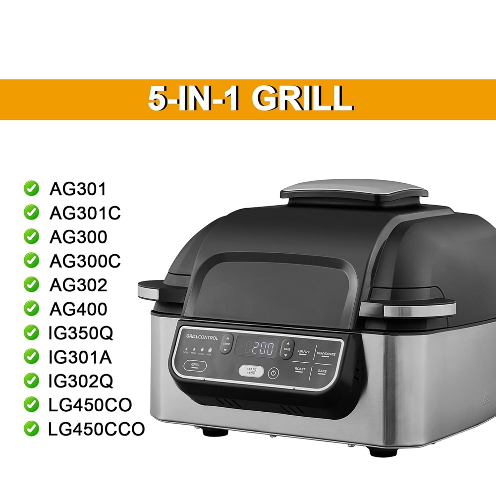 M02K-Stainless Steel Splatter  - đánh giá và giá Ninja Air Fryer Af300