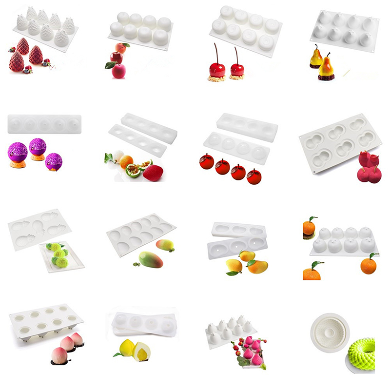 Food-Grade Silicone Fruit Seri - đánh giá và giá Silicone Cake Mold