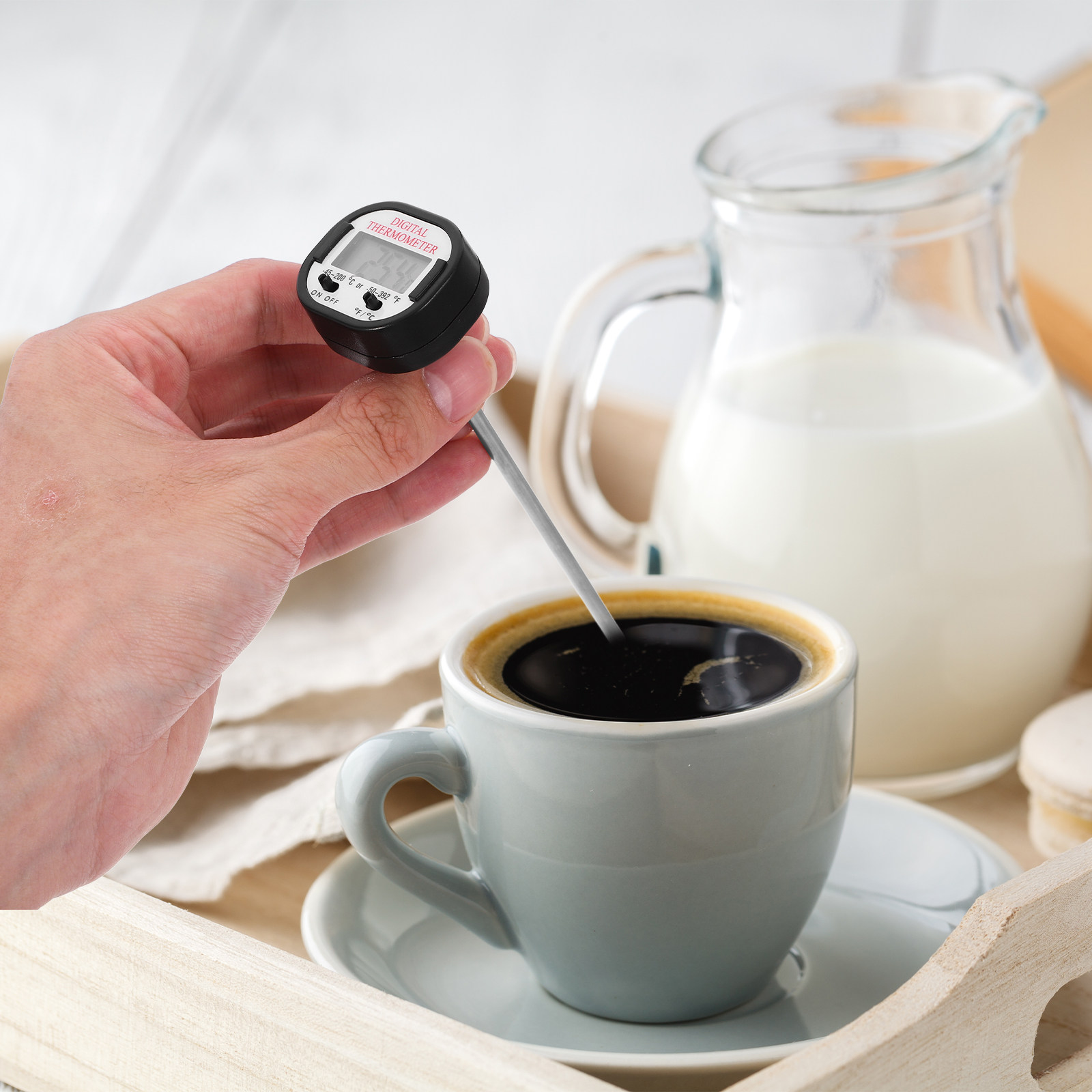 Electronic Food Thermometer Ki - đánh giá và giá Kitchen Baking Cooking