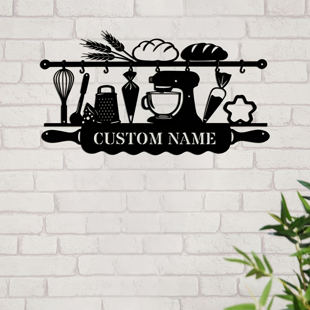 Personalized Kitchen Iron Wall - đánh giá và giá Baking In Kitchen
