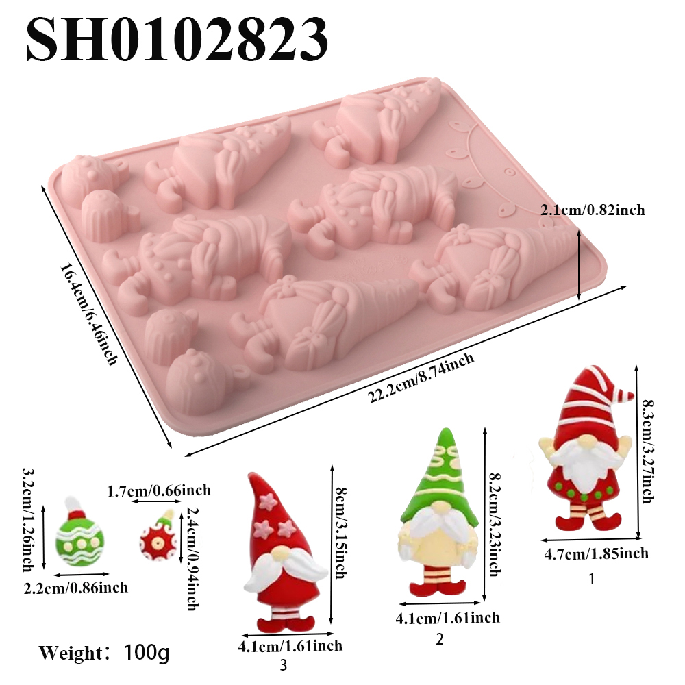 Christmas Element Silicone Cho - đánh giá và giá Kitchen Baking Gifts