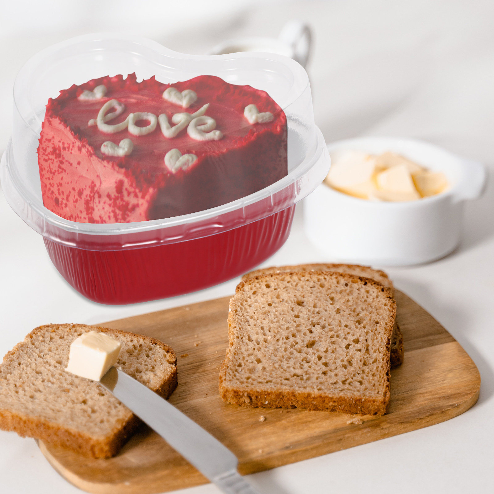 20Sets Aluminum Foil Heart Sha - đánh giá và giá Kitchen Design For Baking