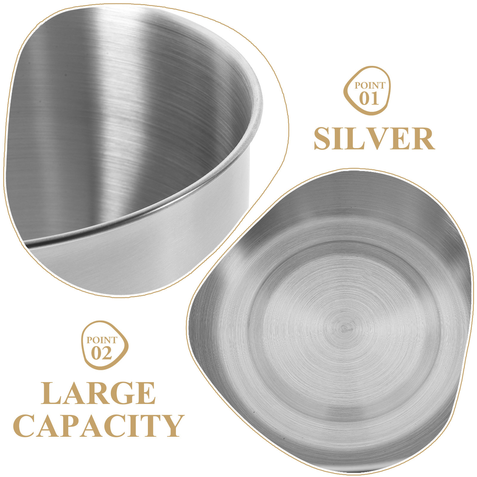 Deep Stainless Steel Mixing Bo - đánh giá và giá Kitchen Baking Cooking