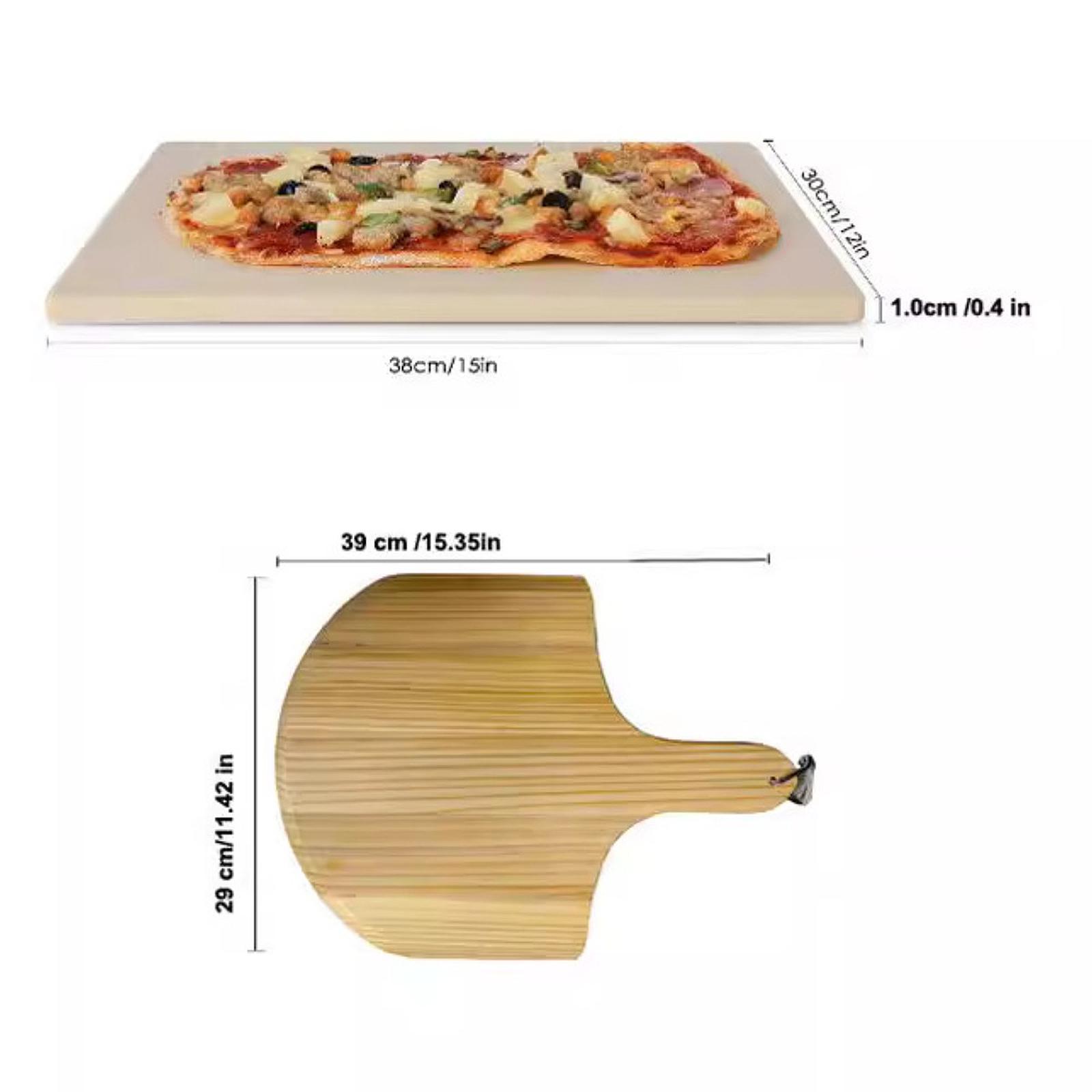 Pizza Oven Grilling Set Cerami - đánh giá và giá Baking Kitchen At Home