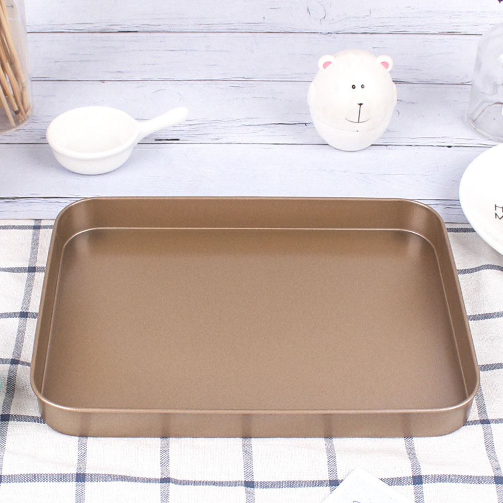Carbon Steel Rectangular Cake  - đánh giá và giá Kitchen Baking Tray
