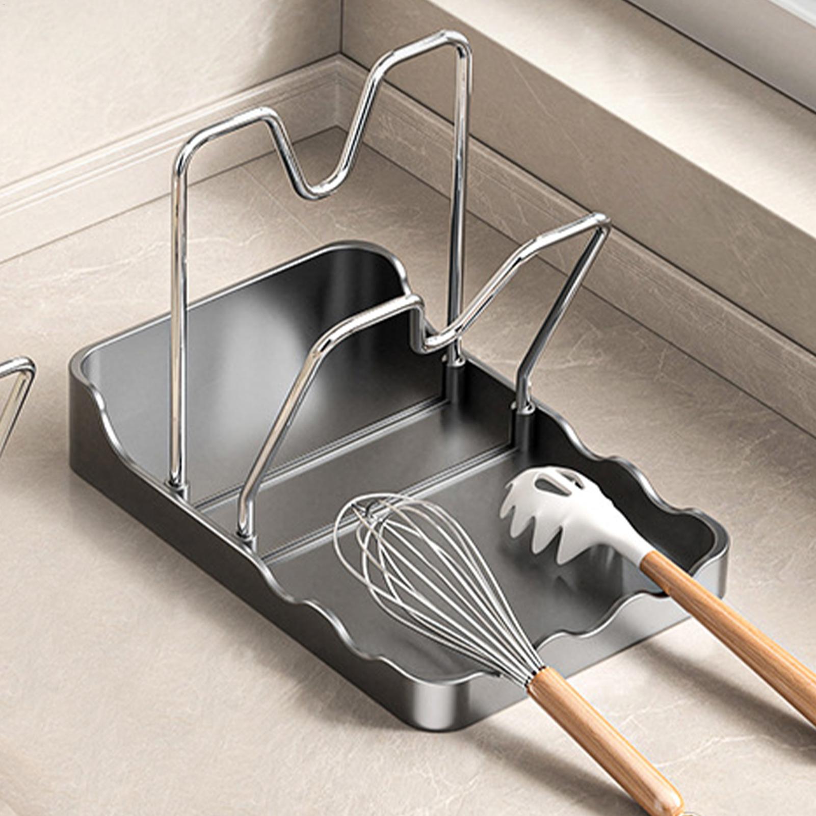 Pot Lid Organizer Vertical Spo - đánh giá và giá Kitchen Baking Pantry